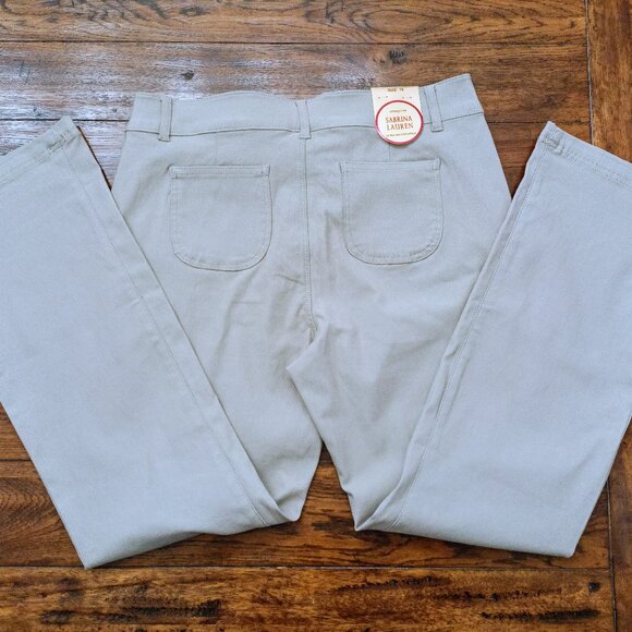 SABRINA LAUREN Women's Perfect Fit Ultra Soft Stretch Pants. Size 16 - Picture 5 of 6